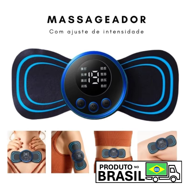 Massageador de pescoço eletrico costas ombros lombar massageador corporal